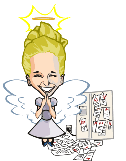 Sarah Caricature Illustration