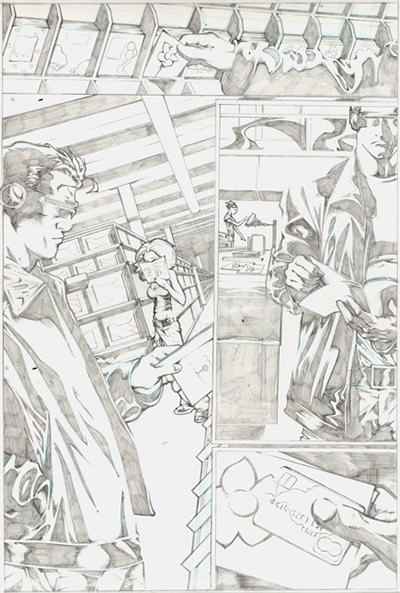 Sketches Marvel Page 1