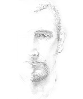 Sketches Started Self Portrait